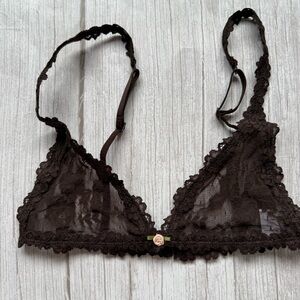 SKIMS stretch lace triangle bralette